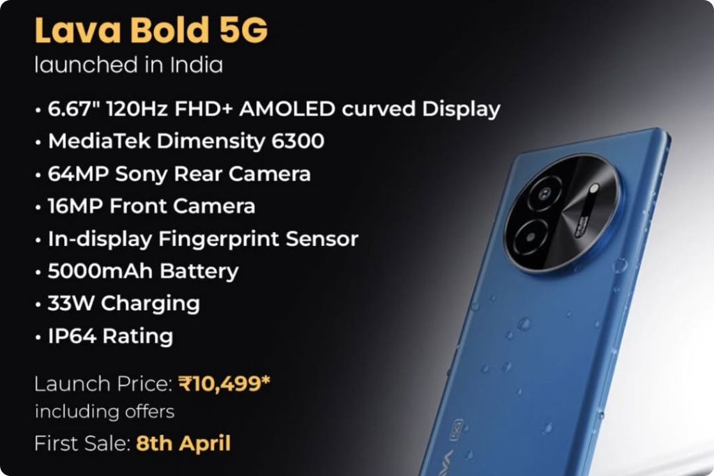 Lava Bold 5G